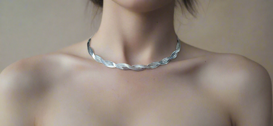 Medusa Necklace In Silver